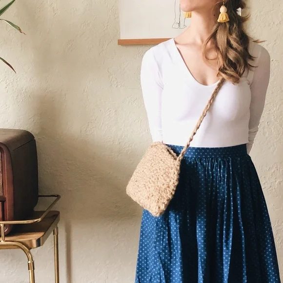 Handwoven “Moon” bag - Picture 6 of 16